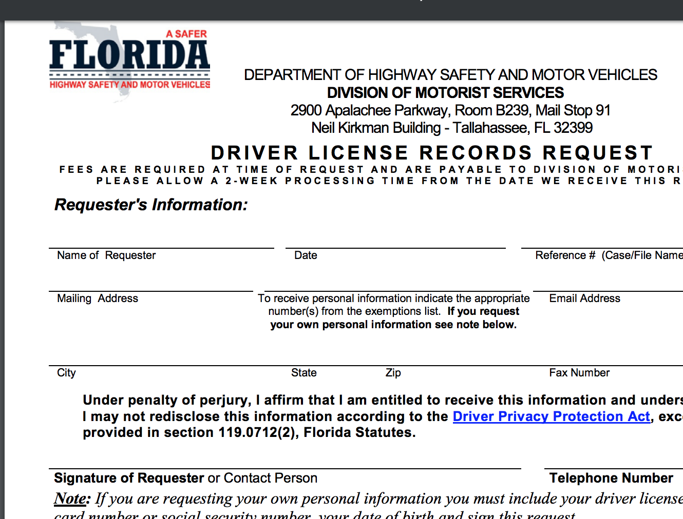 check driver license status miami