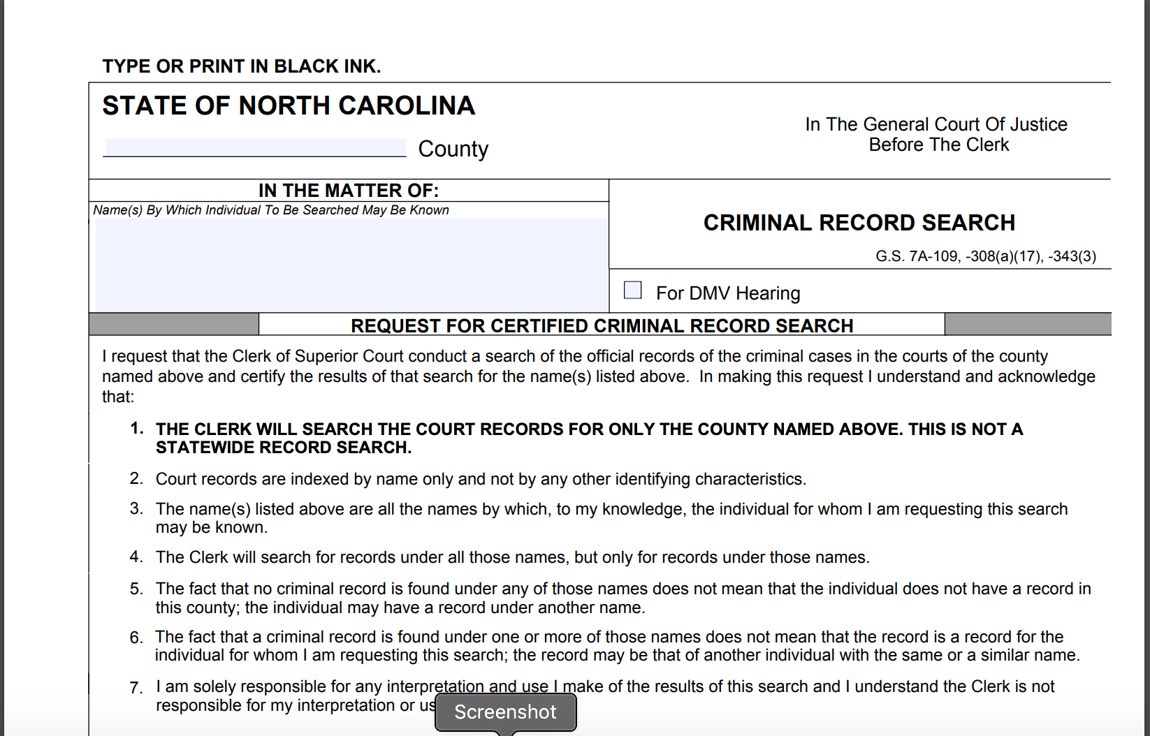 North Carolina Background Checks 2022 Guide 0047